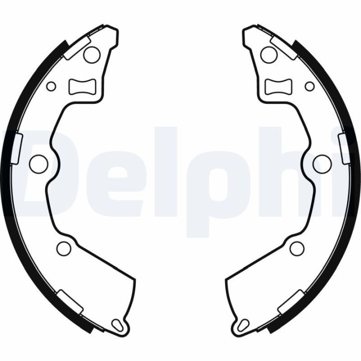 Stabdžių trinkelių komplektas DELPHI LS2005