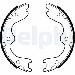 Stabdžių trinkelių komplektas, stovėjimo stabdis DELPHI LS2029