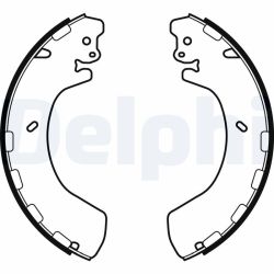 Stabdžių trinkelių komplektas DELPHI LS2057