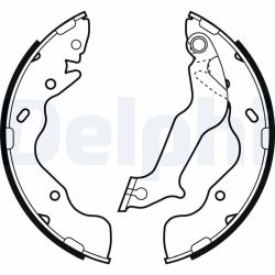 Stabdžių trinkelių komplektas DELPHI LS2059