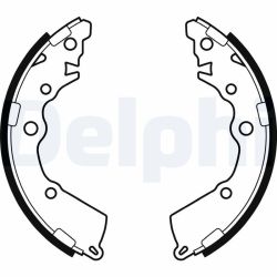 Stabdžių trinkelių komplektas DELPHI LS2068