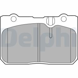 Stabdžių trinkelių rinkinys, diskinis stabdys DELPHI LP1460