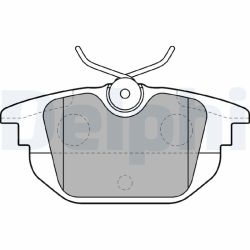 Stabdžių trinkelių rinkinys, diskinis stabdys DELPHI LP1472