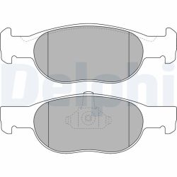 Stabdžių trinkelių rinkinys, diskinis stabdys DELPHI LP1474