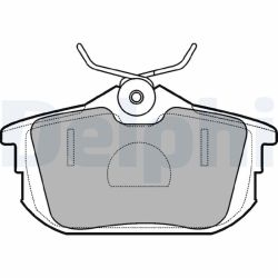 Stabdžių trinkelių rinkinys, diskinis stabdys DELPHI LP1593