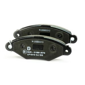 Stabdžių trinkelių rinkinys, diskinis stabdys DELPHI LP1610