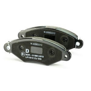 Stabdžių trinkelių rinkinys, diskinis stabdys DELPHI LP1610