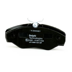 Stabdžių trinkelių rinkinys, diskinis stabdys DELPHI LP1695