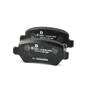 Stabdžių trinkelių rinkinys, diskinis stabdys DELPHI LP1717