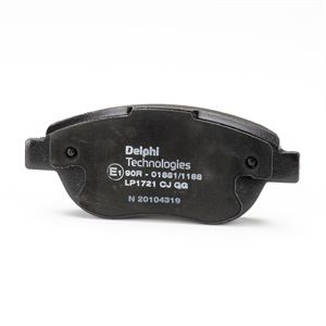 Stabdžių trinkelių rinkinys, diskinis stabdys DELPHI LP1721