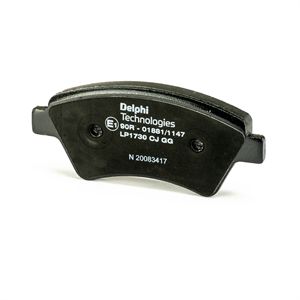 Stabdžių trinkelių rinkinys, diskinis stabdys DELPHI LP1730