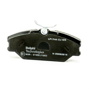 Stabdžių trinkelių rinkinys, diskinis stabdys DELPHI LP1744