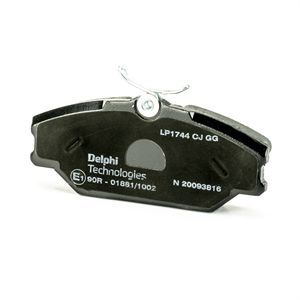 Stabdžių trinkelių rinkinys, diskinis stabdys DELPHI LP1744