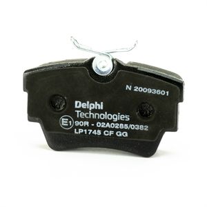 Stabdžių trinkelių rinkinys, diskinis stabdys DELPHI LP1745