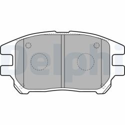 Stabdžių trinkelių rinkinys, diskinis stabdys DELPHI LP1768