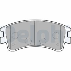 Stabdžių trinkelių rinkinys, diskinis stabdys DELPHI LP1799