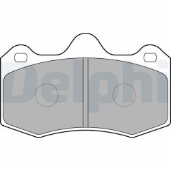 Stabdžių trinkelių rinkinys, stovėjimo stabdys DELPHI LP1809