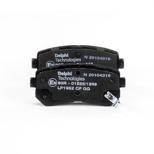 Stabdžių trinkelių rinkinys, diskinis stabdys DELPHI LP1952