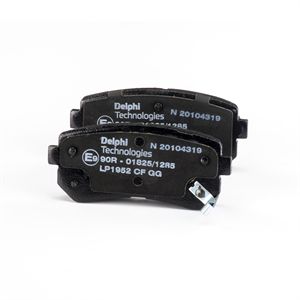 Stabdžių trinkelių rinkinys, diskinis stabdys DELPHI LP1952