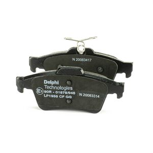 Stabdžių trinkelių rinkinys, diskinis stabdys DELPHI LP1958