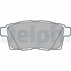 Stabdžių trinkelių rinkinys, diskinis stabdys DELPHI LP2052