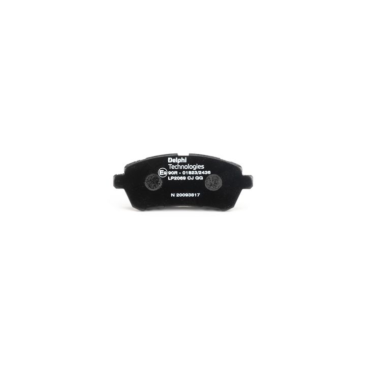 Stabdžių trinkelių rinkinys, stovėjimo stabdys DELPHI LP2069