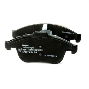 Stabdžių trinkelių rinkinys, diskinis stabdys DELPHI LP2079