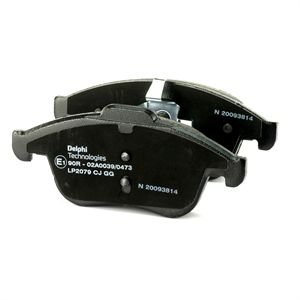 Stabdžių trinkelių rinkinys, diskinis stabdys DELPHI LP2079