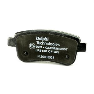 Stabdžių trinkelių rinkinys, diskinis stabdys DELPHI LP2153