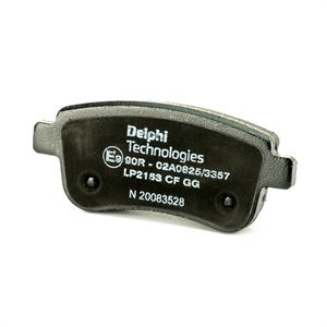 Stabdžių trinkelių rinkinys, diskinis stabdys DELPHI LP2153