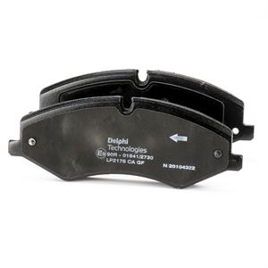 Stabdžių trinkelių rinkinys, diskinis stabdys DELPHI LP2176