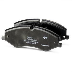 Stabdžių trinkelių rinkinys, diskinis stabdys DELPHI LP2176