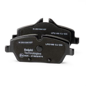 Stabdžių trinkelių rinkinys, diskinis stabdys DELPHI LP2186