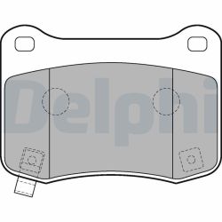 Stabdžių trinkelių rinkinys, diskinis stabdys DELPHI LP2212