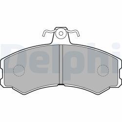 Stabdžių trinkelių rinkinys, diskinis stabdys DELPHI LP2215