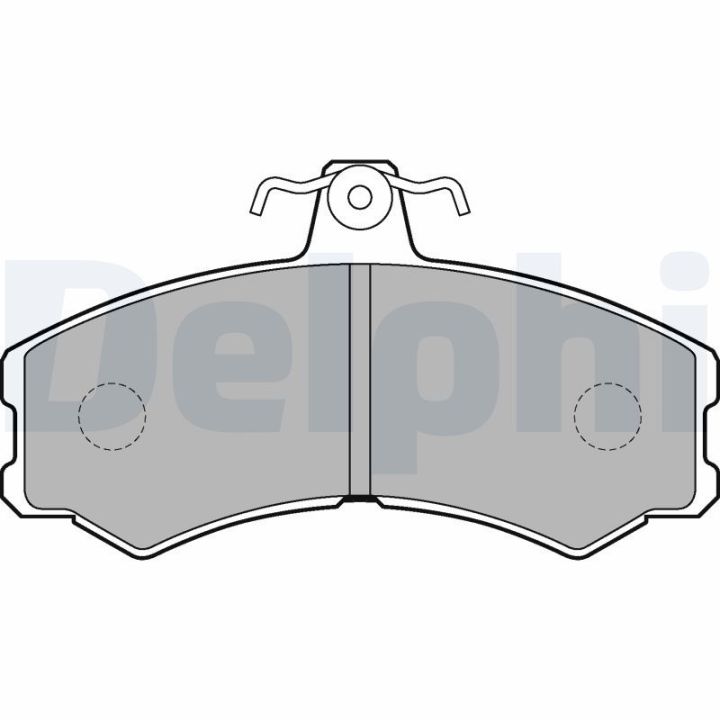 Stabdžių trinkelių rinkinys, diskinis stabdys DELPHI LP2215