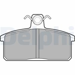 Stabdžių trinkelių rinkinys, stovėjimo stabdys DELPHI LP2281