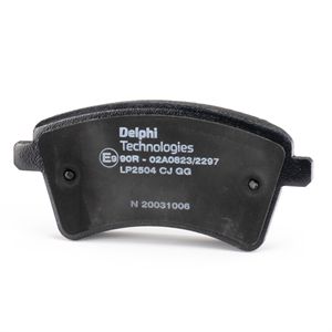 Stabdžių trinkelių rinkinys, diskinis stabdys DELPHI LP2504