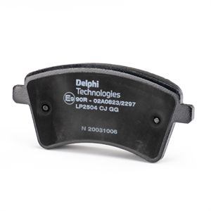 Stabdžių trinkelių rinkinys, diskinis stabdys DELPHI LP2504