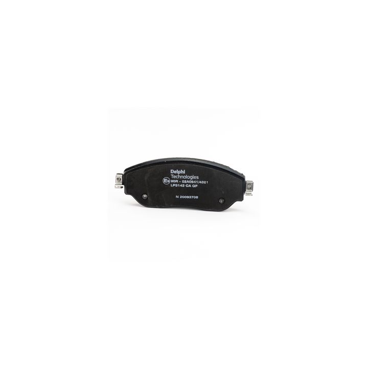 Stabdžių trinkelių rinkinys, diskinis stabdys DELPHI LP3143