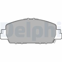 Stabdžių trinkelių rinkinys, diskinis stabdys DELPHI LP3243