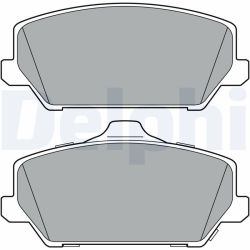 Stabdžių trinkelių rinkinys, diskinis stabdys DELPHI LP3403