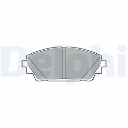 Stabdžių trinkelių rinkinys, diskinis stabdys DELPHI LP3632