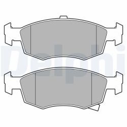 Stabdžių trinkelių rinkinys, diskinis stabdys DELPHI LP3668