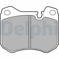 Stabdžių trinkelių rinkinys, diskinis stabdys DELPHI LP446