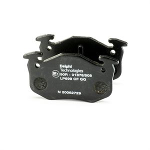 Stabdžių trinkelių rinkinys, diskinis stabdys DELPHI LP699