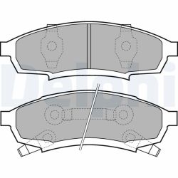 Stabdžių trinkelių rinkinys, diskinis stabdys DELPHI LP895