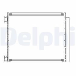 Kondensatorius, oro kondicionierius DELPHI CF20313