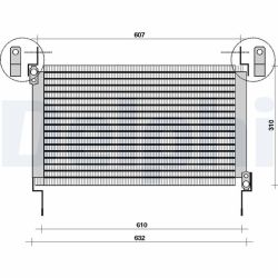 Kondensatorius, oro kondicionierius DELPHI TSP0225007