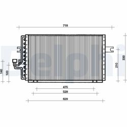 Kondensatorius, oro kondicionierius DELPHI TSP0225033